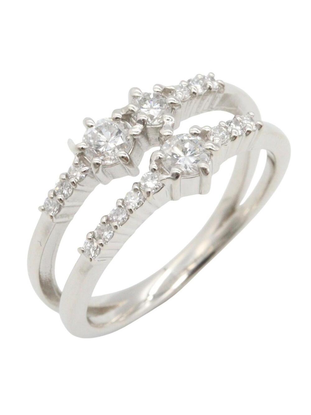 Jewelry Diamond Ring Platinum Used #345796J94B